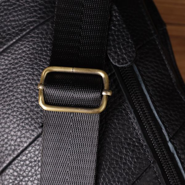 Сумка через плечо из натуральной кожи Vintage 22958 Черный 22958 фото