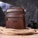 Чудова чоловіча сумка з натуральної шкіри 21279 Vintage Коричнева 21279 фото 9