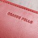 Стильный кожаный женский кошелек на молнии GRANDE PELLE 11563 Красный 11563 фото 10