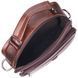 Чудова чоловіча сумка з натуральної шкіри 21279 Vintage Коричнева 21279 фото 5