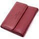 Жіночий шкіряний гаманець для карток купюр та монет ST Leather 19492 Бордовий 19492 фото 16