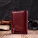 Жіночий шкіряний гаманець для карток купюр та монет ST Leather 19492 Бордовий 19492 фото 15