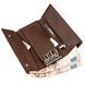 Мужской универсалный бумажник с ключницей ST Leather 18840 Коричневый 18840 фото 6