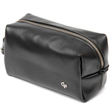 Кожаная мужская косметичка GRANDE PELLE 11415 Черный 11415 фото