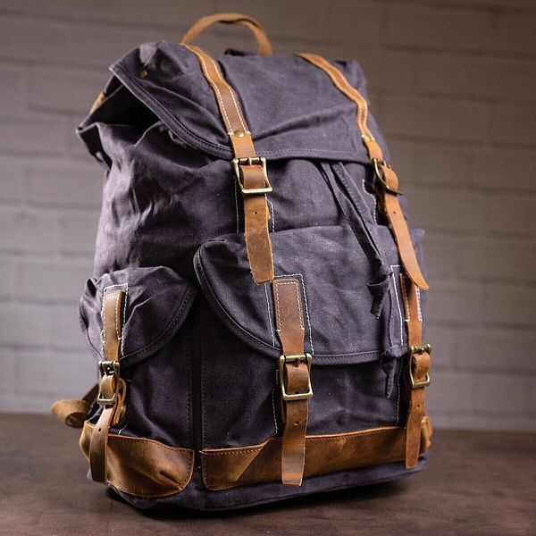 Походный рюкзак canvas Vintage 20110 Серый 20110 фото