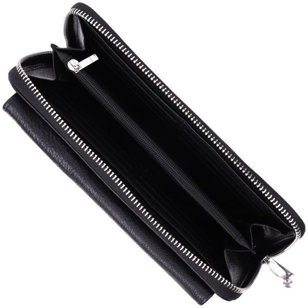 Функціональний гаманець-клатч унісекс з натуральної шкіри ST Leather 22529 Чорний 22529 фото