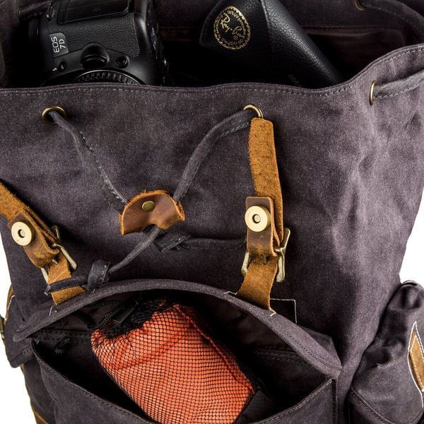 Походный рюкзак canvas Vintage 20110 Серый 20110 фото