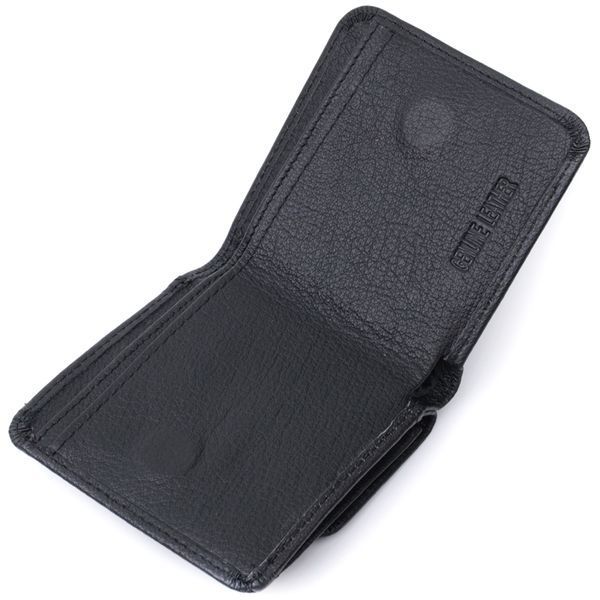 Жіночий шкіряний гаманець для карток купюр та монет ST Leather 22690 Чорний 22690 фото