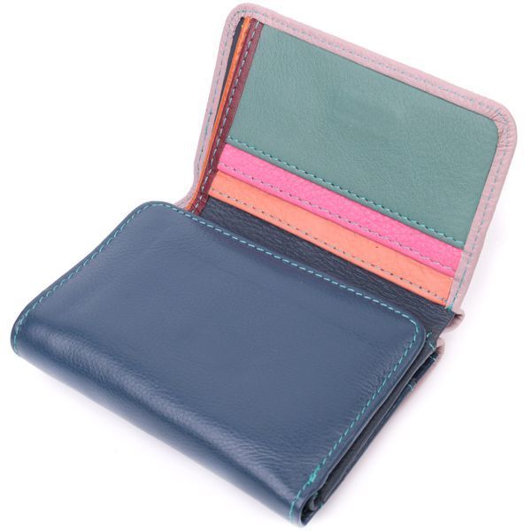 Практичный кошелек для девушек из натуральной кожи ST Leather 22496 Разноцветный 22496 фото