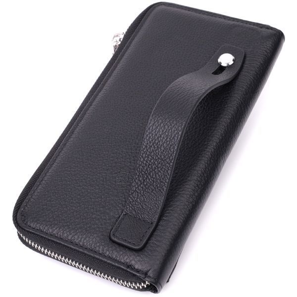 Функціональний гаманець-клатч унісекс з натуральної шкіри ST Leather 22529 Чорний 22529 фото