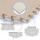 Напольное двустороннее покрытие CREAM and BEIGE 60*60cm*2cm (D) SW-00001846 SW-00001846 фото 1