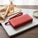 Жіночий шкіряний клатч для карток купюр та документів ST Leather 18931 Червоний 18931 фото 3