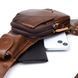 Мужская сумка через плечо из натуральной кожи Vintage 22959 Коричневый 22959 фото 7