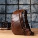 Мужская сумка через плечо из натуральной кожи Vintage 22959 Коричневый 22959 фото 10