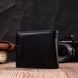 Классическое портмоне для мужчин с блоком для карт из натуральной кожи ST Leather 19473 Черное 19473 фото 10