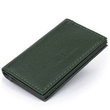Візитниця-книжка ST Leather 19215 Зелена 19215 фото