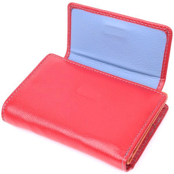 Яскравий гаманець для жінок із натуральної шкіри ST Leather 22503 Червоний 22503 фото