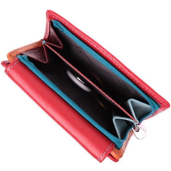 Яскравий гаманець для жінок із натуральної шкіри ST Leather 22503 Червоний 22503 фото