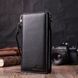Вертикальний гаманець-клатч унісекс із натуральної шкіри ST Leather 22532 Чорний 22532 фото 8
