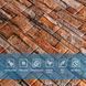 Панель стеновая 3D (058-2) 700х770х2мм Микс SW-00001917 SW-00001917 фото 4