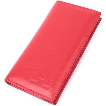 Вертикальный женский кошелек на магнитах из натуральной кожи ST Leather 22539 Красный 22539 фото