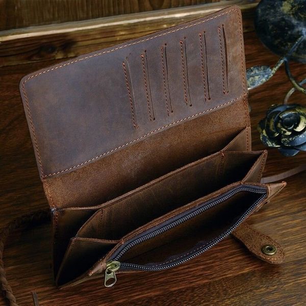 Мужской клатч Vintage 14383 из винтажной кожи Коричневый 14383 фото