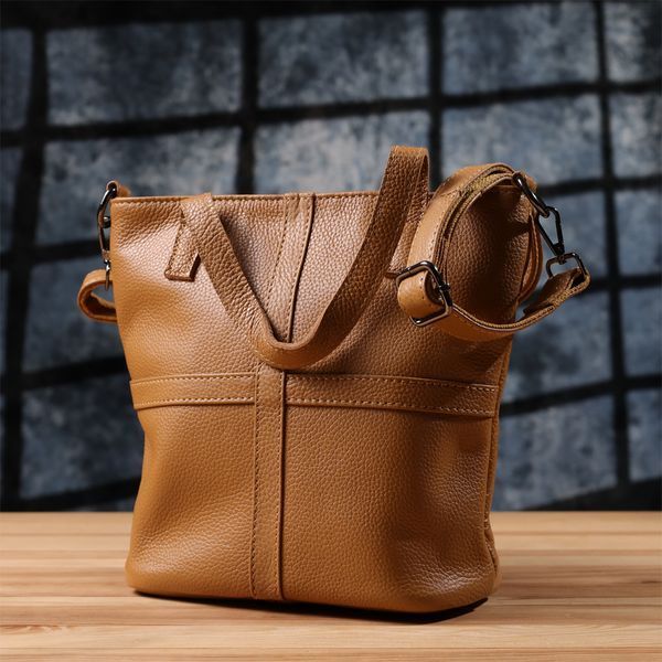 Женская сумка из натуральной кожи Vintage 22994 Рыжий 22994 фото