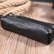 Вместительная ключница унисекс из натуральной кожи Shvigel 16227 Черная 16227 фото 7