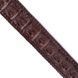 Ремінь-автомат CROCODILE LEATHER 18171 з натуральної шкіри крокодила Коричневий 18171 фото 9