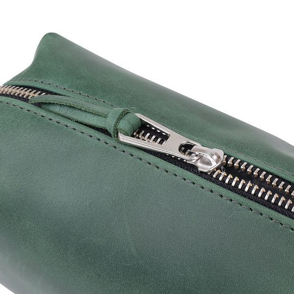 Кожаная косметичка унисекс GRANDE PELLE 11572 Зеленый 11572 фото