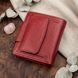 Женский кожаный кошелек для карт купюр и монет ST Leather 18499 Красный 18499 фото 2