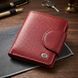 Женский кожаный кошелек для карт купюр и монет ST Leather 18499 Красный 18499 фото 1