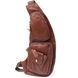 Мужская сумка с большим количеством карманов из натуральной кожи Vintage 22963 Коричневый 22963 фото 1