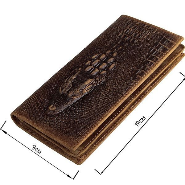 Купюрник мужской Vintage 14381 кожаный Коричневый 14381 фото