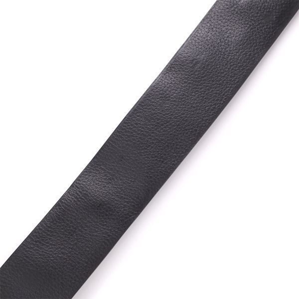 Ремінь чоловічий CROCODILE LEATHER 18008 з натуральної шкіри крокодила Чорний 18008 фото