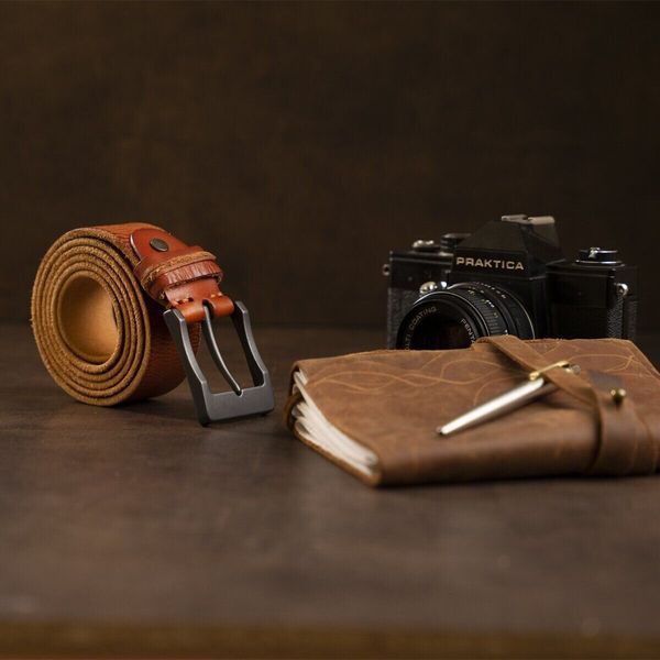 Ремень мужской Vintage 20071 Рыжий 20071 фото