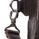 Прямокутна сумка бананка з якісної натуральної шкіри GRANDE PELLE 22575 Коричневий 22575 фото 9