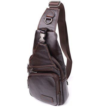 Сумка через плече з натуральної шкіри Vintage 23050 Коричневий 23050 фото