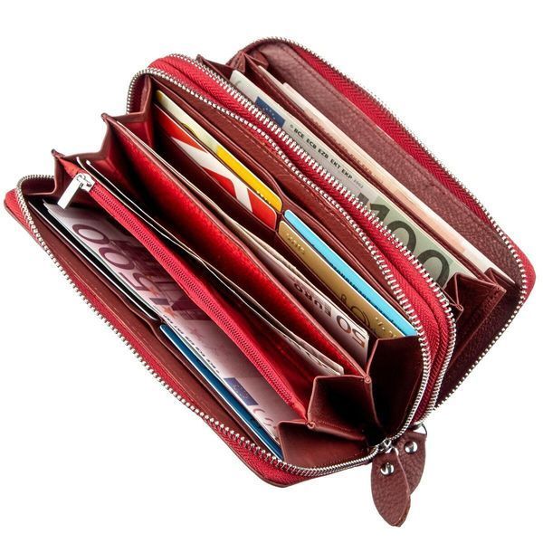 Многофункциональный кошелек-клатч для женщин ST Leather 18868 Красный 18868 фото