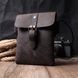 Вінтажна сумка через плече з натуральної шкіри Vintage sale_15084 Коричневий sale_15084 фото 9