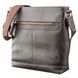 Сумка багатофункціональна чоловіча SHVIGEL 11178 в гладку шкіру Коричнева 11178 фото 1