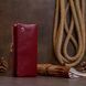 Вертикальний гаманець на кнопці жіночий ST Leather 19204 Бордовий 19204 фото 10