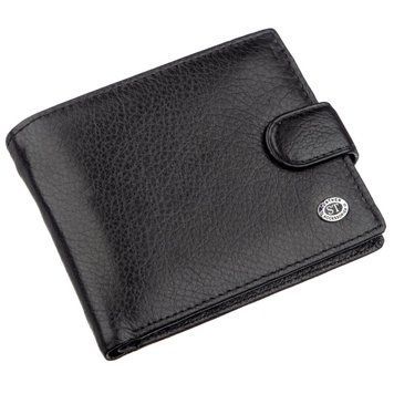 Мужской универсальный кошелек ST Leather 18836 Черный 18836 фото