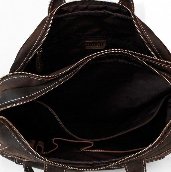Сумка Vintage 14571 из винтажной кожи Коричневая 14571 фото