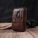 Сумка для мужчин на два отделения из натуральной кожи Vintage 22738 Коричневый 22738 фото 11