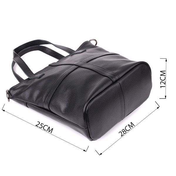 Женская сумка из натуральной кожи Vintage 22993 Черный 22993 фото