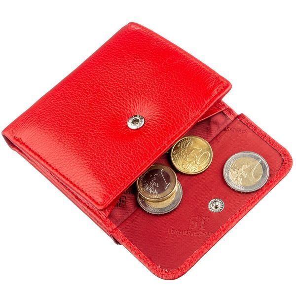 Портмоне для женщин с монетницей ST Leather 18918 Красный 18918 фото