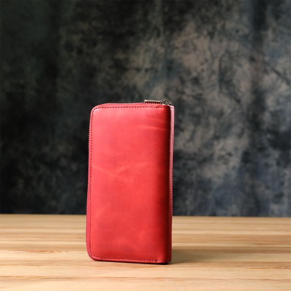 Женский кошелек из матовой натуральной кожи Tony Perotti 20834_1 (2250 rosso) Красный 20834_1 фото