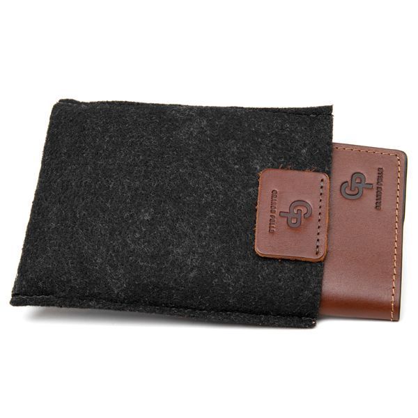 Обложка на паспорт из натуральной кожи GRANDE PELLE 11485 Коричневый 11485 фото