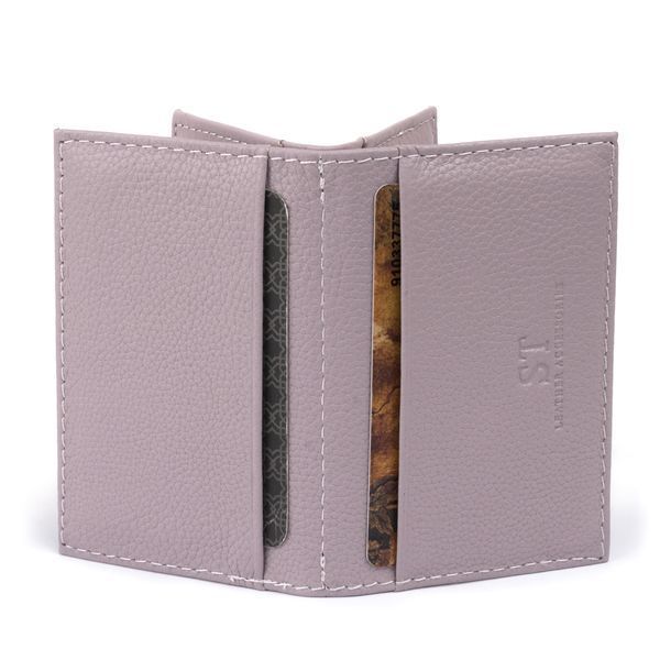 Візитниця-книжка ST Leather 19216 Лілова 19216 фото